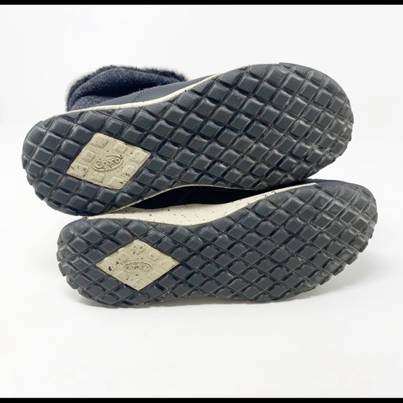 CHACO Borealis Wool Waterproof Mid Pull-On Boot Winter, Charcoal Sz 7 - Picture 5 of 7